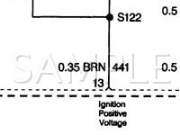 1998 Chevrolet G1500 VAN  4.3 V6 GAS Wiring Diagram