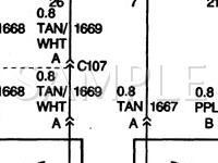 1998 GMC Yukon  5.7 V8 GAS Wiring Diagram