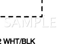 1998 Chevrolet Prizm  1.8 L4 GAS Wiring Diagram