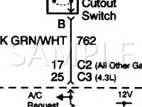 2000 GMC Sierra 1500  4.8 V8 GAS Wiring Diagram