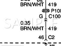 2000 Chevrolet Silverado 2500  6.0 V8 GAS Wiring Diagram