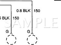 2000 Chevrolet Silverado 1500  4.3 V6 GAS Wiring Diagram