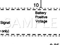 2000 GMC Jimmy Envoy 4.3 V6 GAS Wiring Diagram
