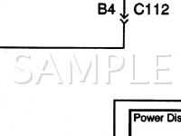 2000 Chevrolet Monte Carlo LS 3.4 V6 GAS Wiring Diagram