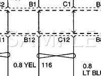 2000 Chevrolet Impala LS 3.8 V6 GAS Wiring Diagram