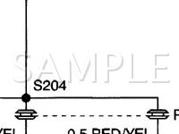 2000 Chevrolet Astro  4.3 V6 GAS Wiring Diagram