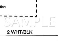 2000 Chevrolet Prizm  1.8 L4 GAS Wiring Diagram