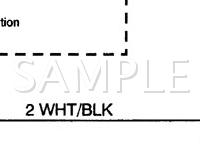 2000 Chevrolet Prizm  1.8 L4 GAS Wiring Diagram