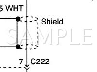 2000 Chevrolet Prizm  1.8 L4 GAS Wiring Diagram