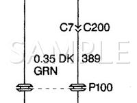 2000 Pontiac Montana  3.4 V6 GAS Wiring Diagram