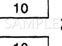 2000 Chevrolet Astro  4.3 V6 GAS Wiring Diagram