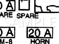 2000 Chevrolet Astro  4.3 V6 GAS Wiring Diagram