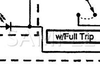 2000 Oldsmobile Bravada  4.3 V6 GAS Wiring Diagram