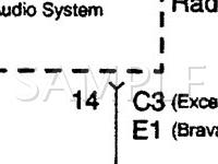 2000 Chevrolet Blazer Trailblazer 4.3 V6 GAS Wiring Diagram