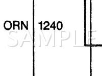 2000 Chevrolet Camaro SS 5.7 V8 GAS Wiring Diagram