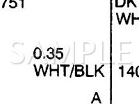 2000 Chevrolet Camaro  3.8 V6 GAS Wiring Diagram