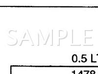 2000 Chevrolet C3500 Pickup  5.7 V8 GAS Wiring Diagram