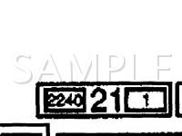 2000 Cadillac Deville  4.6 V8 GAS Wiring Diagram