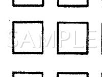 2000 Chevrolet Express 1500  5.7 V8 GAS Wiring Diagram