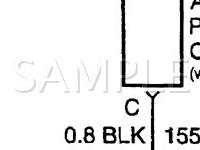 2000 Chevrolet Impala  3.8 V6 GAS Wiring Diagram