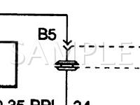 2000 Chevrolet Impala LS 3.8 V6 GAS Wiring Diagram