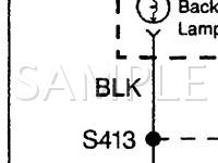 2000 Chevrolet Metro  1.0 L3 GAS Wiring Diagram