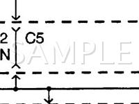 2000 Chevrolet Prizm  1.8 L4 GAS Wiring Diagram