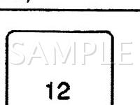 2000 Pontiac Montana  3.4 V6 GAS Wiring Diagram