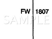 2001 Oldsmobile Aurora  4.0 V8 GAS Wiring Diagram