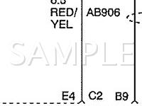 2001 Cadillac Catera  3.0 V6 GAS Wiring Diagram