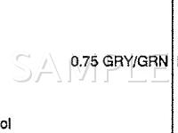 2001 Cadillac Catera  3.0 V6 GAS Wiring Diagram