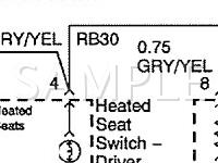 2001 Cadillac Catera  3.0 V6 GAS Wiring Diagram