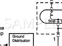 2001 Cadillac Catera  3.0 V6 GAS Wiring Diagram