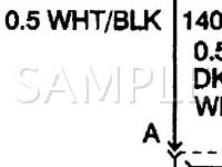 2001 Chevrolet Cavalier  2.4 L4 GAS Wiring Diagram
