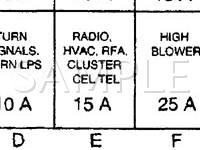 2001 Chevrolet Lumina  3.1 V6 GAS Wiring Diagram