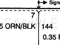 2001 Cadillac Deville DHS 4.6 V8 GAS Wiring Diagram