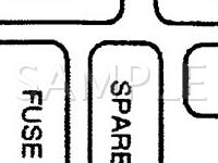 2001 GMC Savana 1500  5.7 V8 GAS Wiring Diagram