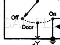 2001 Chevrolet Metro LSI 1.3 L4 GAS Wiring Diagram
