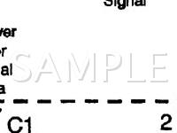 2001 Cadillac Seville STS 4.6 V8 GAS Wiring Diagram