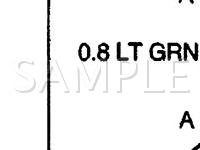 2001 Chevrolet S10 Pickup  2.2 L4 FLEX Wiring Diagram