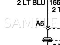 2001 Chevrolet Blazer Trailblazer 4.3 V6 GAS Wiring Diagram