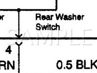 2001 Chevrolet Tracker  2.5 V6 GAS Wiring Diagram