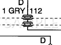2002 Oldsmobile Alero  2.2 L4 GAS Wiring Diagram
