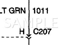 2002 Oldsmobile Alero  2.2 L4 GAS Wiring Diagram