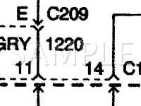 2002 Chevrolet Blazer  4.3 V6 GAS Wiring Diagram