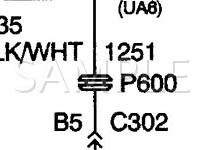 2002 Chevrolet Impala  3.4 V6 GAS Wiring Diagram