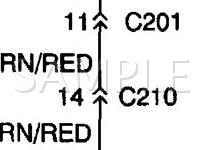2002 Chevrolet Prizm  1.8 L4 GAS Wiring Diagram