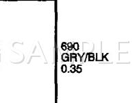 2002 Chevrolet Trailblazer EXT 4.2 L6 GAS Wiring Diagram