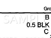 2002 Oldsmobile Silhouette  3.4 V6 GAS Wiring Diagram