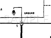 1990 Chevrolet Beretta  2.2 L4 GAS Wiring Diagram
